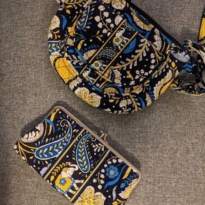Vera Bradley crossbody and wallet